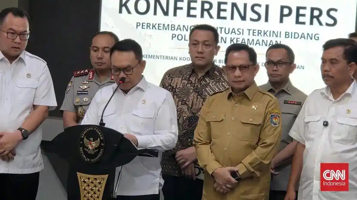Dudung Bahas Karhutla dan Sejumlah Isu Nasional Bersama Para Menteri