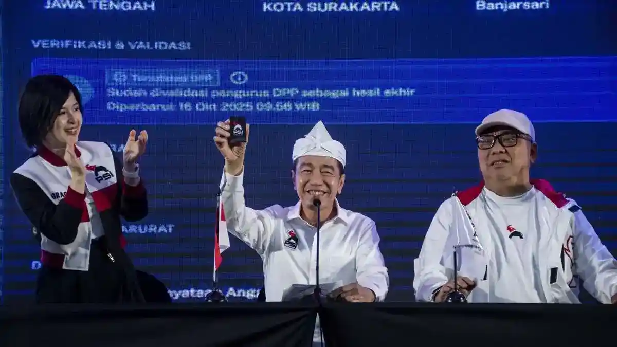 Desakan Kader PSI untuk Jokowi Menguat, Namun Belum Masuk Agenda Resmi