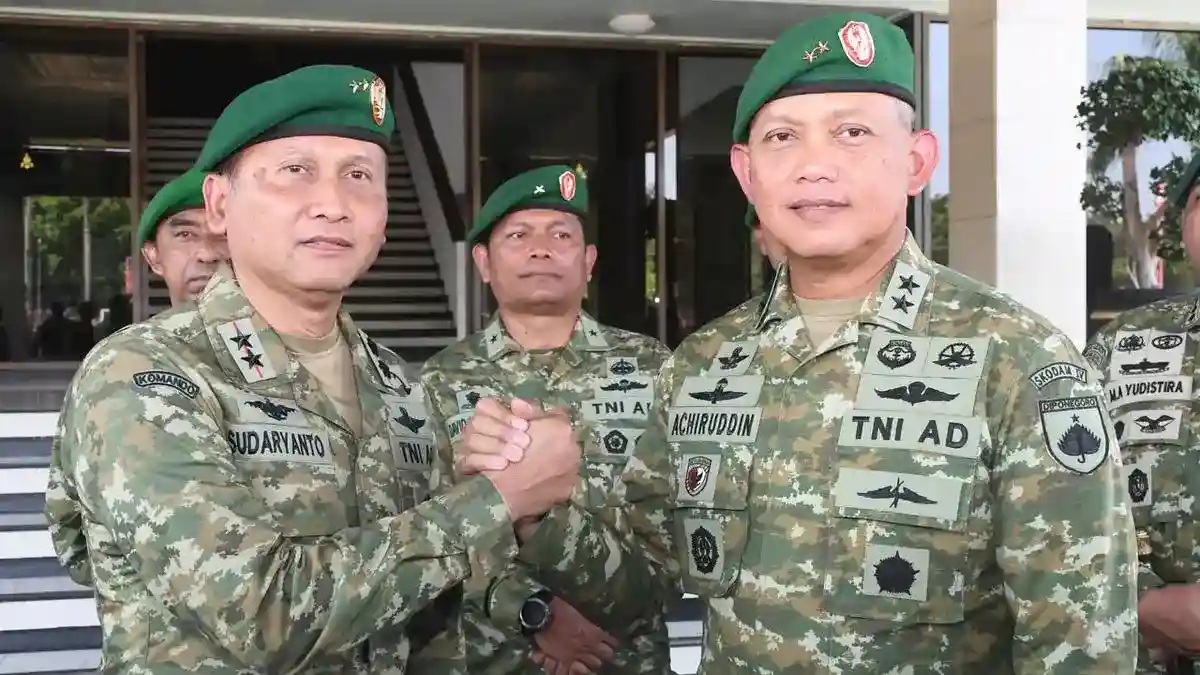Sepuluh Kodim Beralih ke Kodam Mataram, Komando Wilayah TNI AD Ditata Ulang