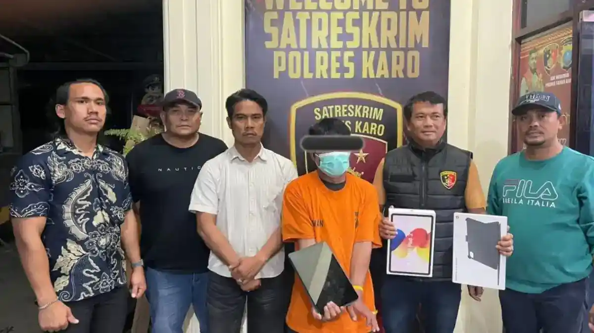 Kasus Pencurian di Kabanjahe Terungkap, Pria Berstatus Residivis Diamankan