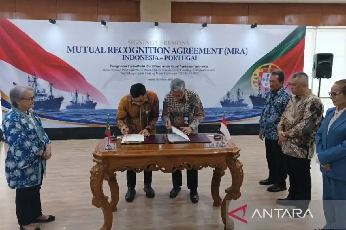 Indonesia–Portugal Sepakati Pengakuan Sertifikasi Awak Kapal Perikanan