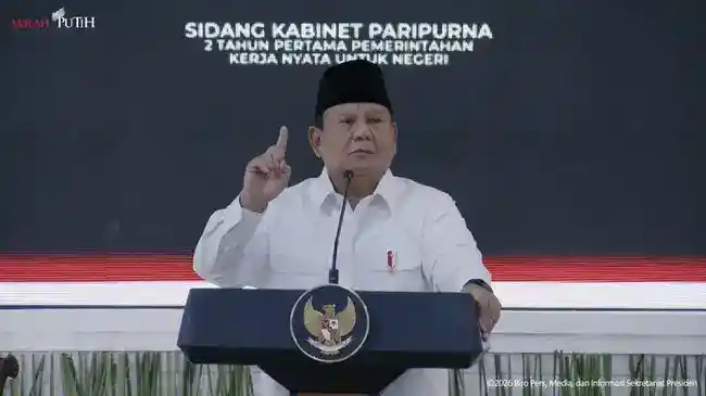 Prabowo Soroti Capaian Dua Tahun Pemerintahan dan Upaya Menekan Penyelundupan
