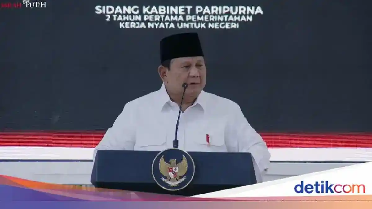 Prabowo Minta Menteri yang Belum Banyak Bertugas Tetap Bersabar