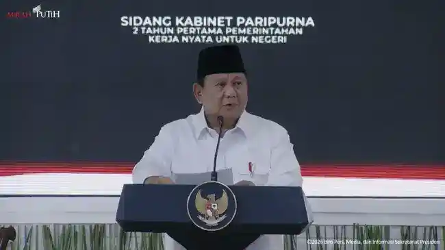 Prabowo Soroti Tekanan Dunia dan Tantangan Bencana bagi Indonesia