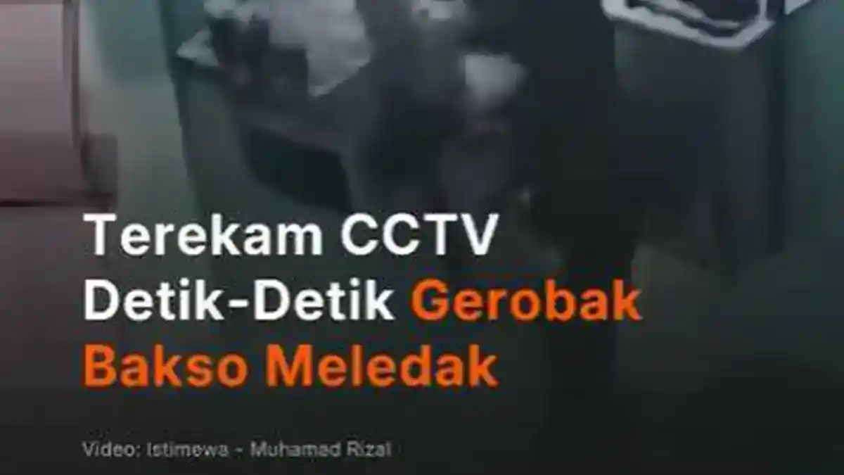 Ledakan Gerobak Bakso di Ujung Berung Lukai Pedagang
