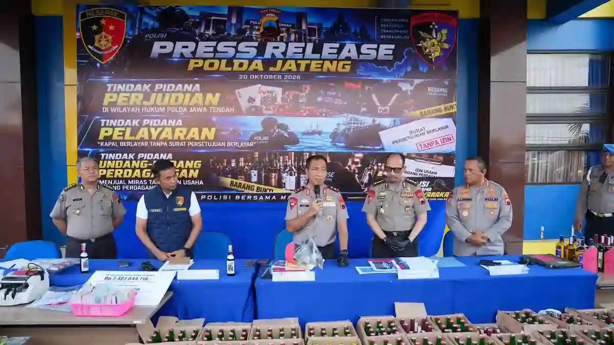 Penyelundupan 2.604 Botol Miras di Karimunjawa Terbongkar, Dua Orang Jadi Tersangka