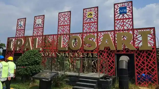 IPAL Losari Makassar Olah Limbah, Kapasitas Besar Masih Belum Terpakai Penuh