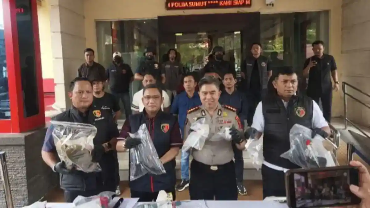 Polisi Tangkap Dua Tersangka Penembakan Maut di Deli Serdang