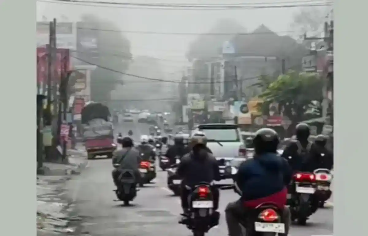 Kabut Tebal di Tabanan Dipastikan sebagai Fenomena Cuaca Alami