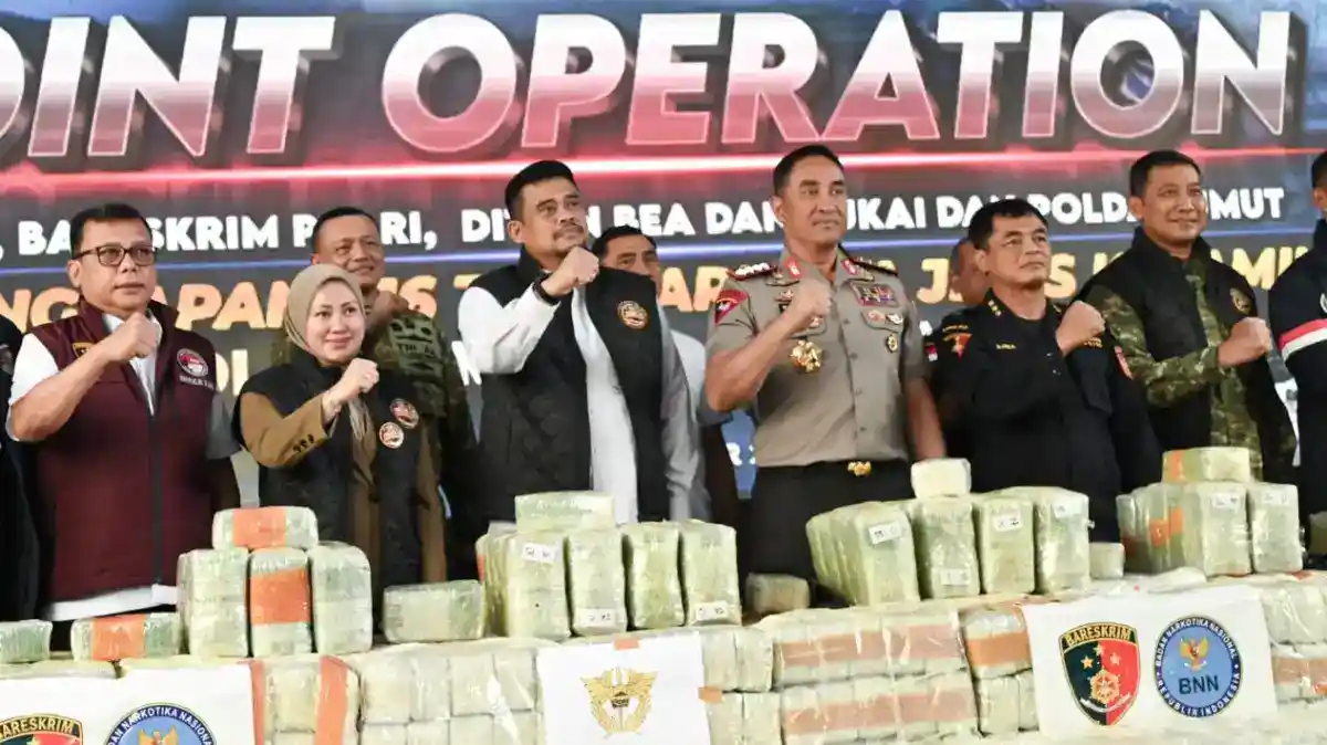 Bobby Nasution Apresiasi Pengungkapan 1,16 Ton Ketamin di Belawan