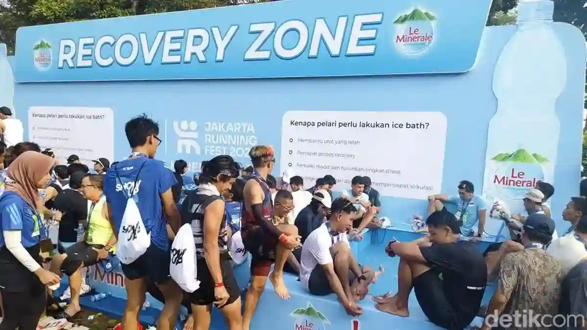 Pemulihan Pelari di JRF 2026: Ice Bath, Terapi, dan Hal yang Perlu Dipahami
