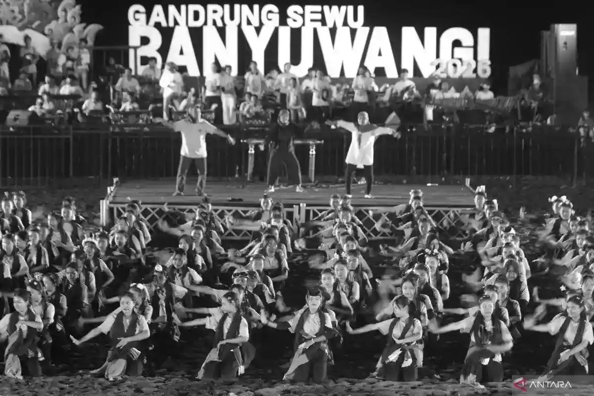 Gandrung Sewu 2026 Berkonsep Glow in the Dark, Hunian Banyuwangi Terisi Penuh