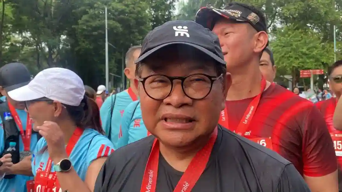 Pramono Apresiasi Cuaca Cerah yang Mendukung Jakarta Running Festival 2026