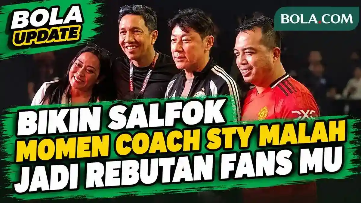 Shin Tae-yong Jadi Perhatian Saat Pengenalan Skuad OGFC di Jakarta