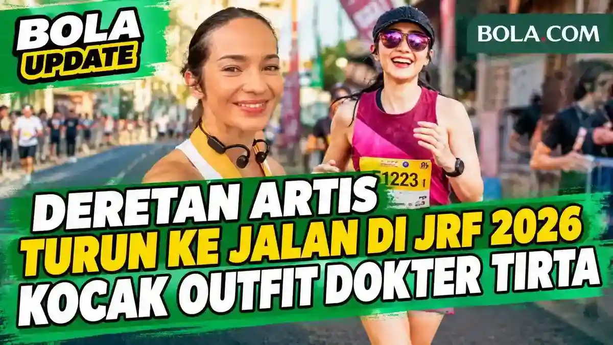 Publik Figur Ikut Meramaikan Jakarta Running Festival 2026 di Senayan