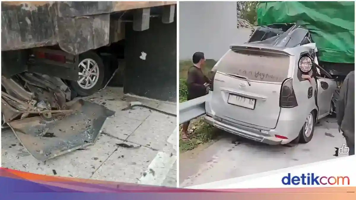 Enam Penumpang Avanza Tewas dalam Tabrakan dengan Tronton di Tol Lampung