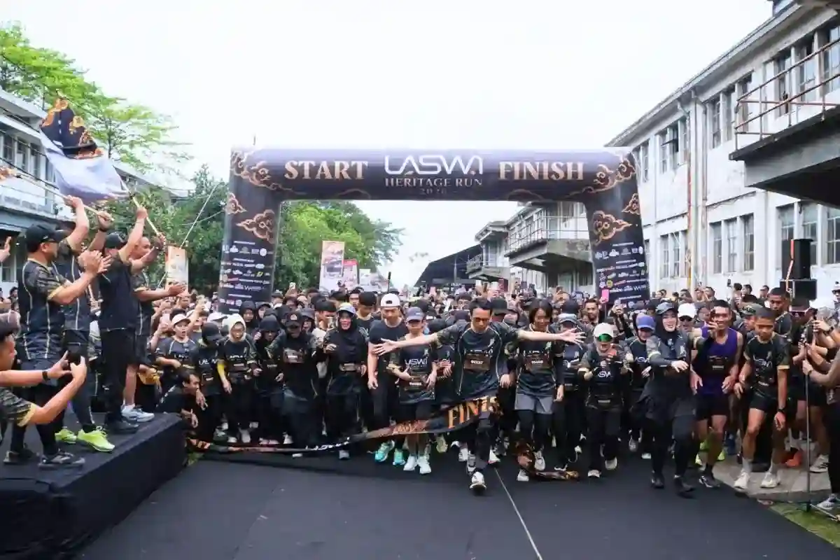 Laswi Heritage Run Satukan Ribuan Pelari dan Nuansa Cagar Budaya Bandung