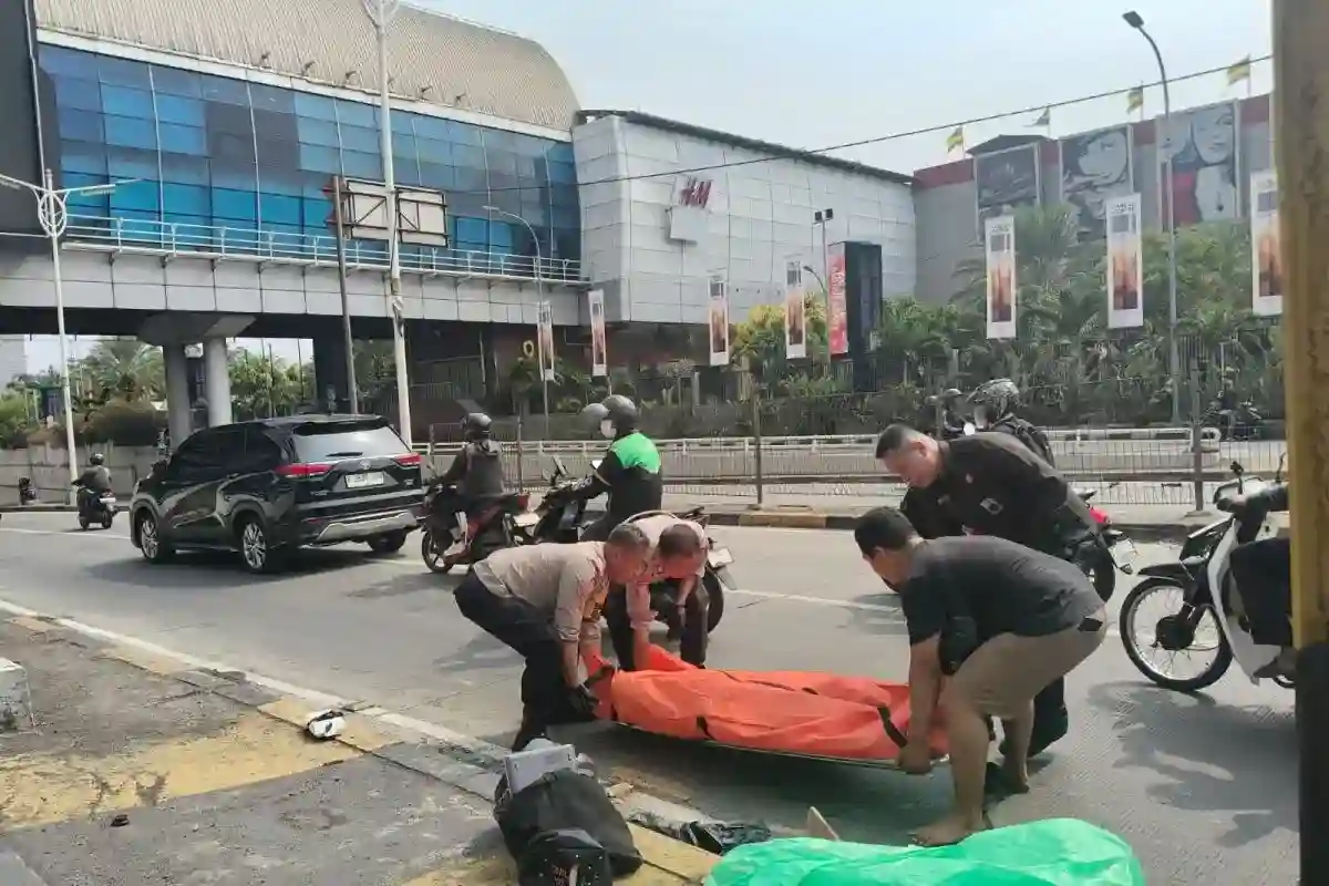 Kecelakaan Maut di Underpass Metro Pondok Indah, Pemotor Meninggal di Lokasi