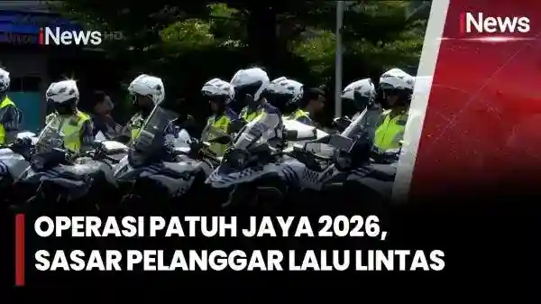 Operasi Patuh Jaya 2026 Dimulai, Pelanggaran Helm hingga Lawan Arus Jadi Target