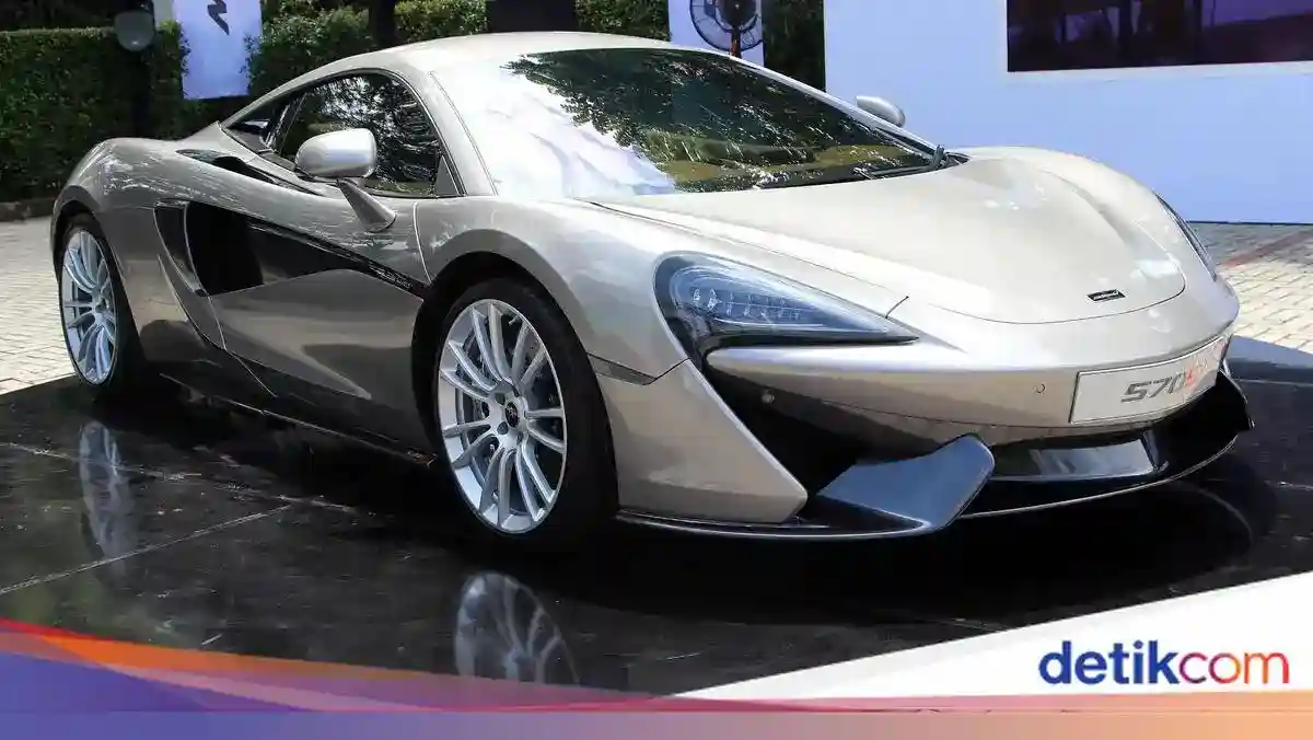 McLaren Rp4 Miliar Tercatat atas Nama Montir di Tangerang, Pajaknya Tertunggak Rp137 Juta