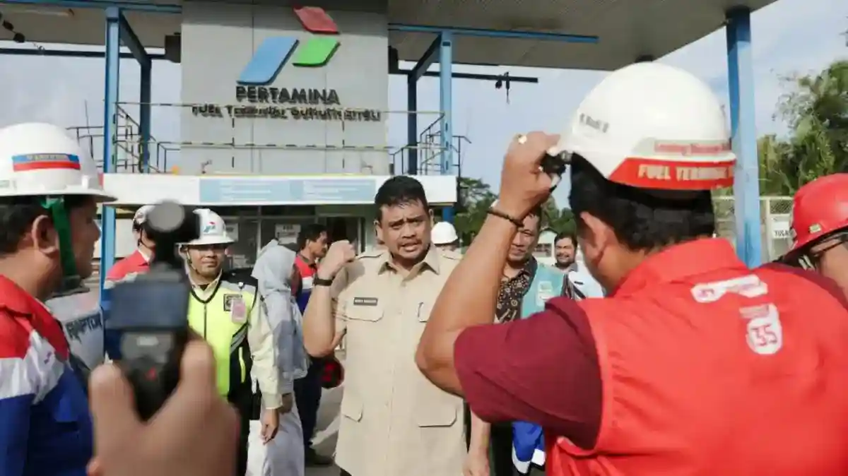 Bobby Nasution Tinjau Kesiapan BBM Nias Menjelang Natal dan Tahun Baru