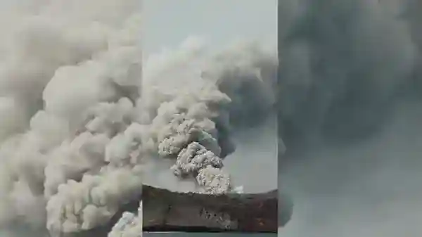 Abu Anak Krakatau Terpantau di Sebesi, Nelayan Memilih Menepi