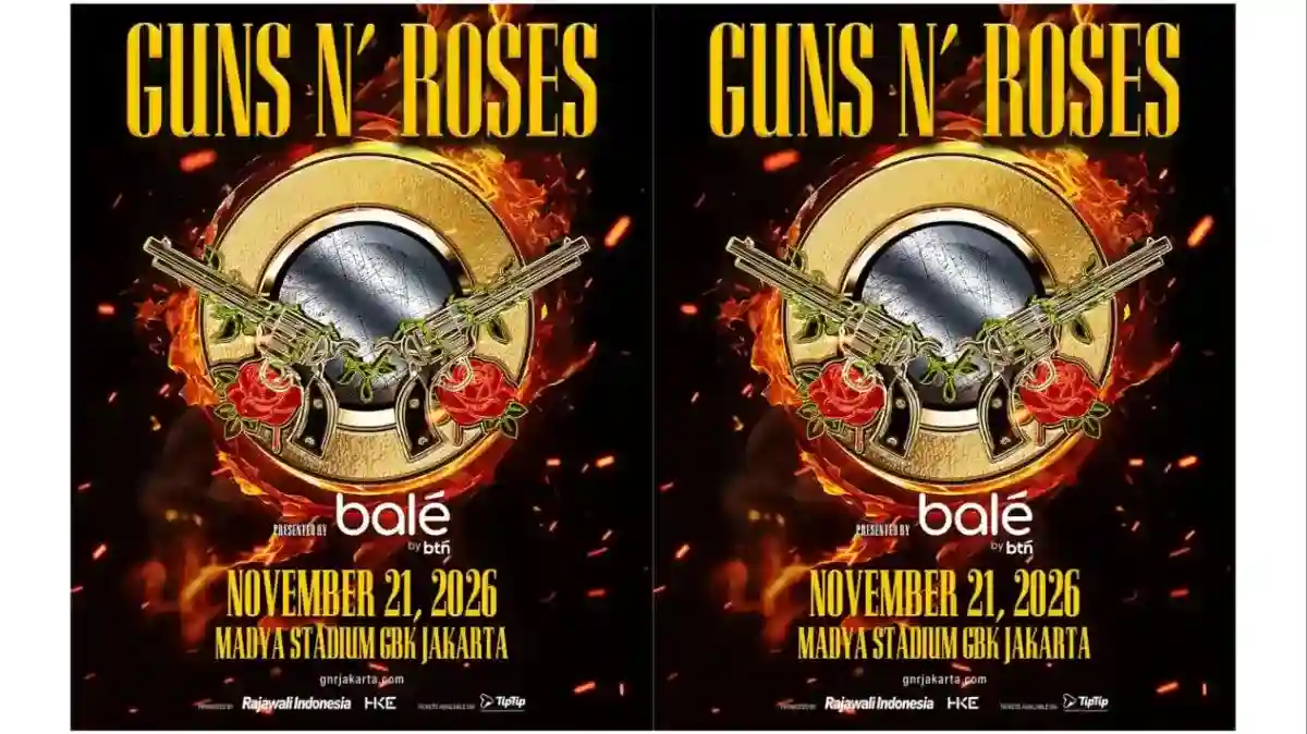 Kolaborasi Lintas Generasi Meramaikan Pembuka Konser Guns N’ Roses di Jakarta