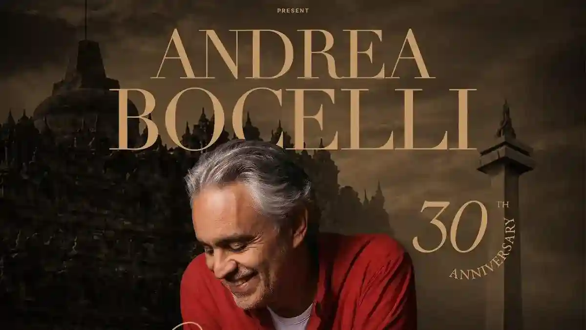 Andrea Bocelli Tetap Tampil di Magelang dan Jakarta, Bawa Pesan Perdamaian