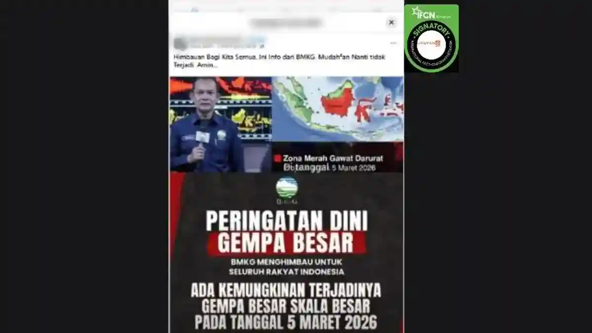 Hoaks Gempa yang Beredar: Memeriksa Klaim Peringatan dan Faktanya