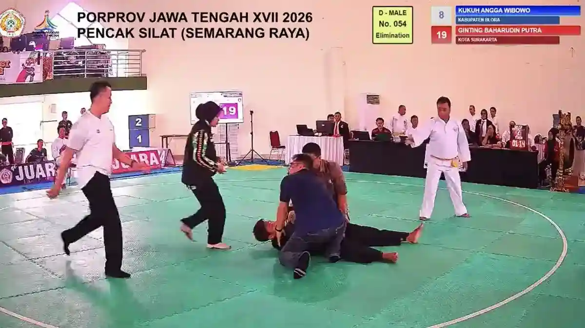 Atlet Pencak Silat Kejang Usai Terbanting di Porprov Jateng, KONI Jelaskan Prosedur Wasit