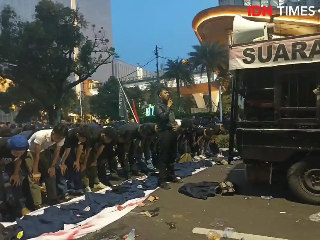 Aksi Trisakti di Merdeka Selatan Berakhir Setelah Pertemuan dengan Pihak Istana