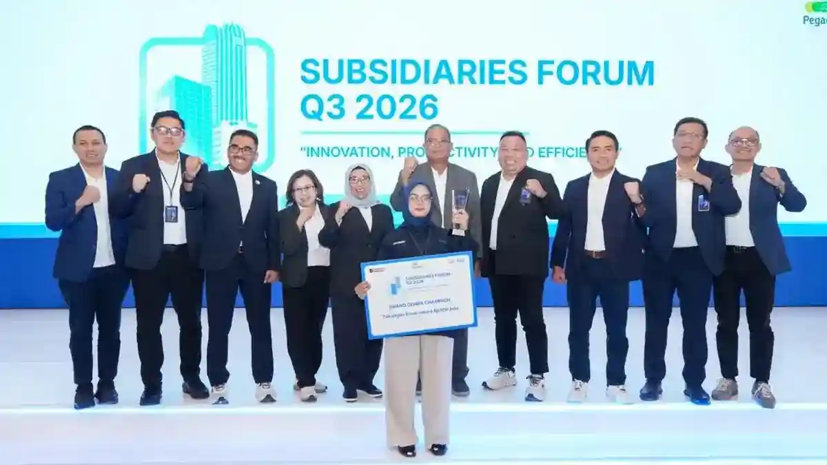 Aplikasi Diary AO Antar PNM Raih Penghargaan di Forum BRI Group