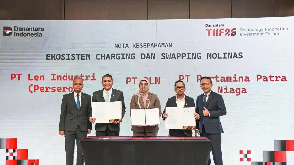 Tiga BUMN Satukan Langkah Bangun Fasilitas Motor Listrik