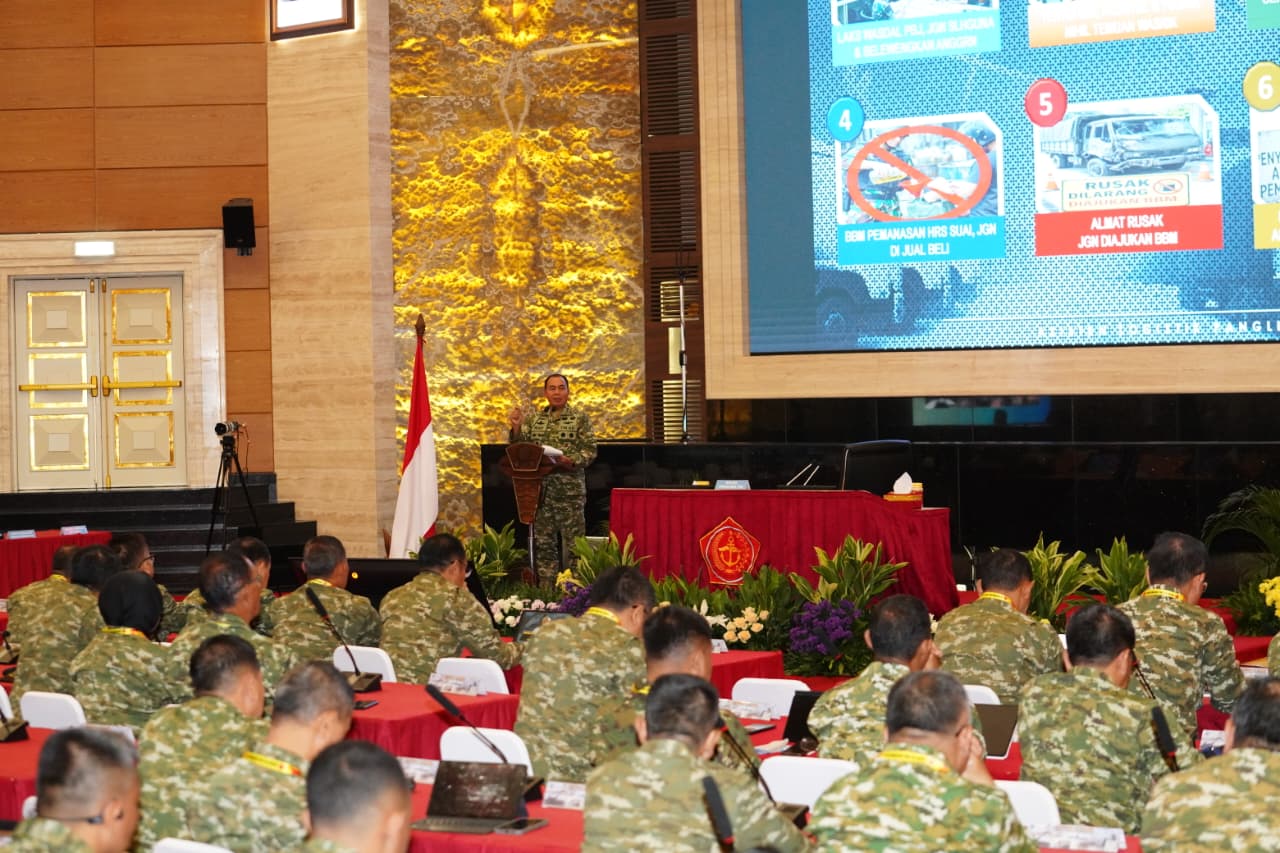 Aslog Panglima TNI Buka Rapat Koordinasi Logistik TNI TA 2026
